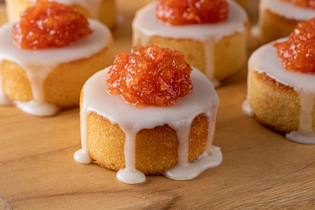 Florida Grapefruit Almond Teacakes