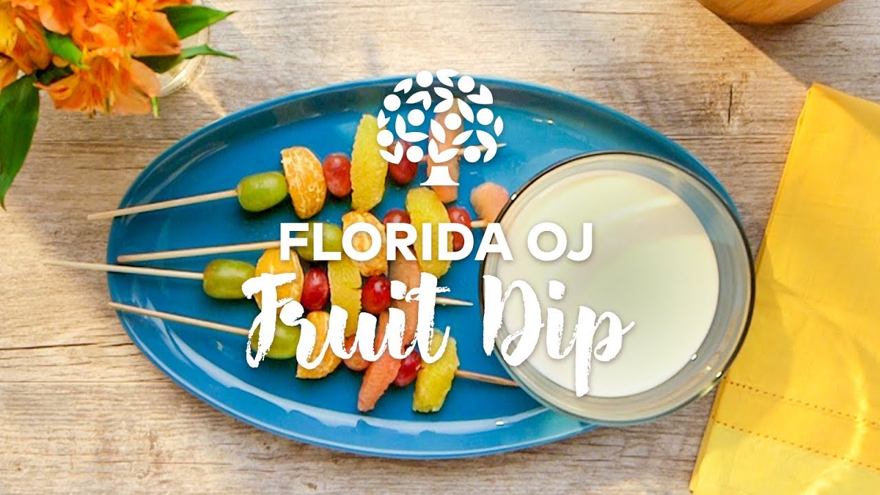 Florida Oj Fruit Dip