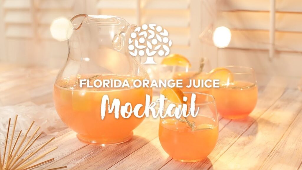 Florida Orange Juice Mocktail