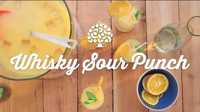 Whiskey Sour Punch Recipe